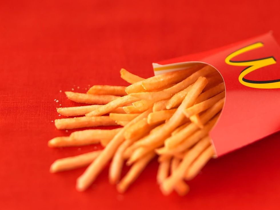 Какво има в картофките на McDonald's?