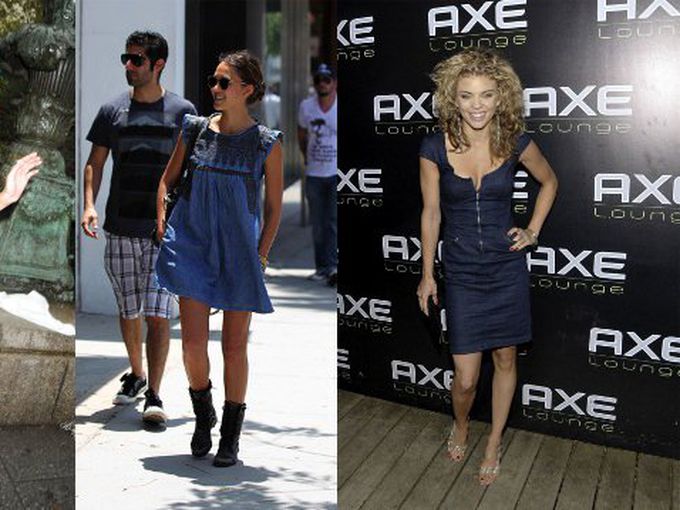 Дънковата рокля - летен хит