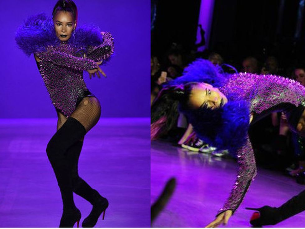 Тя не пада, тя танцува