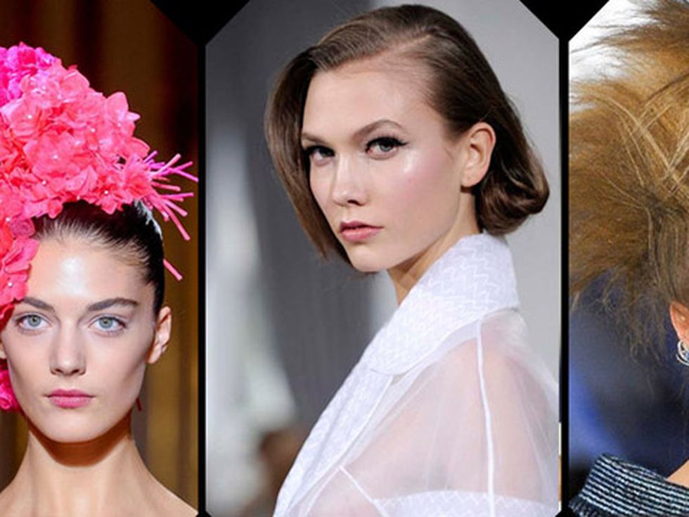 Екстравагантните прически на haute couture