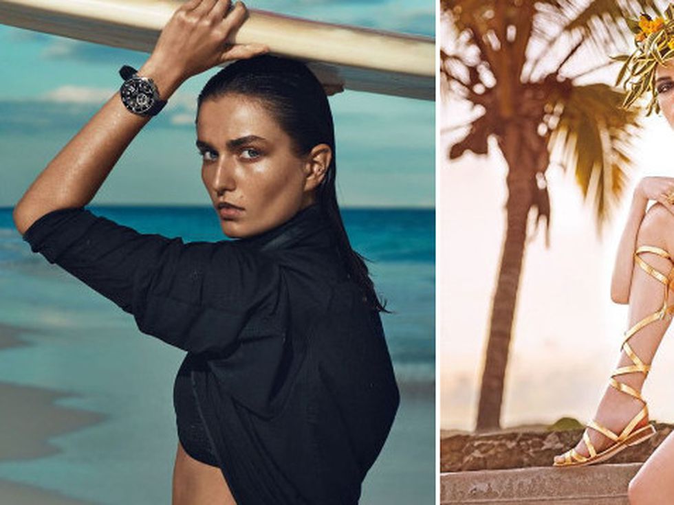 Топмоделки дефилират по страниците на Vogue
