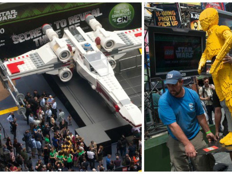 Най-големият "Лего" модел в Ню Йорк