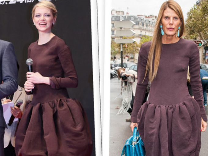 На коя й отива повече: Ема Стоун или Анна Дело Русо?