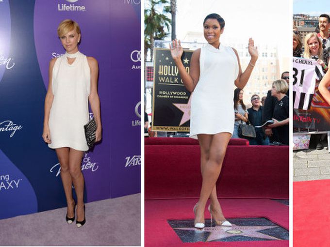 На коя й отива повече: Бялата мини рокля от Stella McCartney