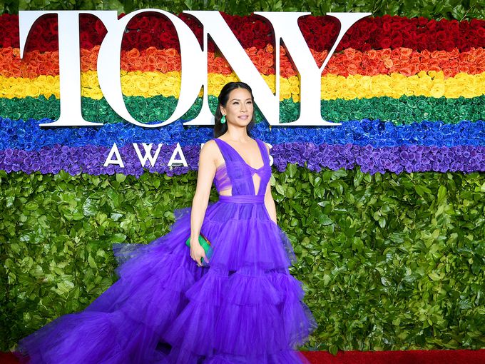 Луси Лиу – красивата фея на наградите "Тони"