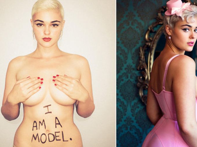 Австралийска манекенка, размер плюс: Не гладувайте, кокалите не са секси!