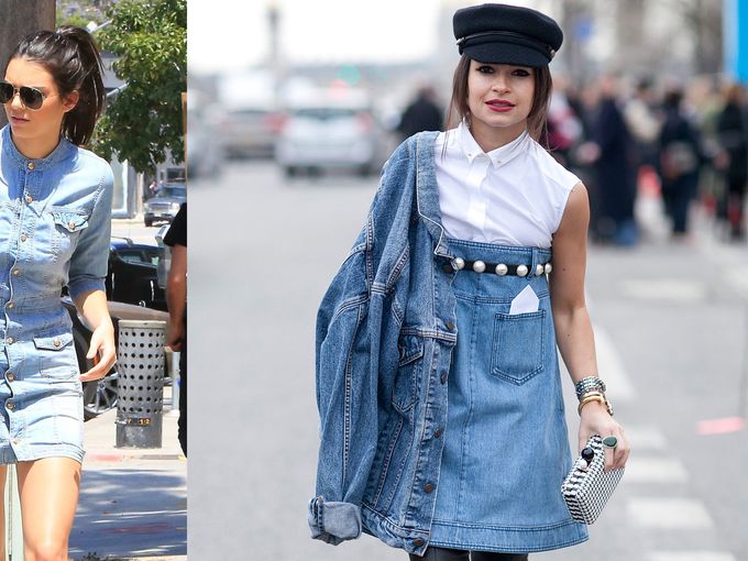 На заем от звездите: Роклята от деним за края на лятото