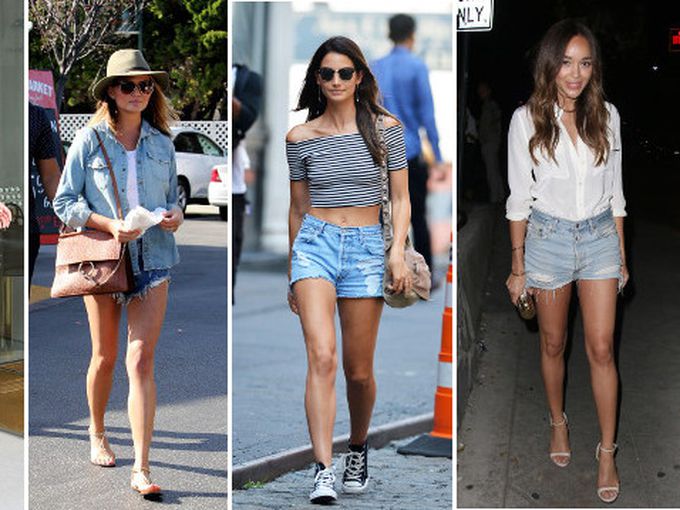 Урок от звездите: Как да съчетаеш късите панталонки