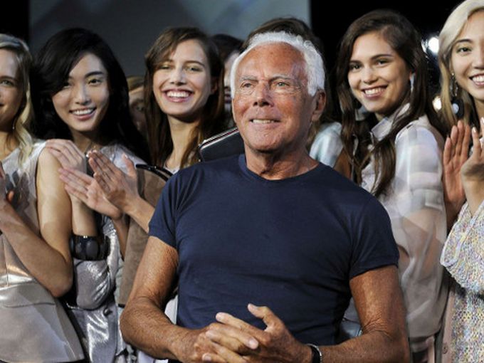 Армани: Модната ми марка е символ на престиж