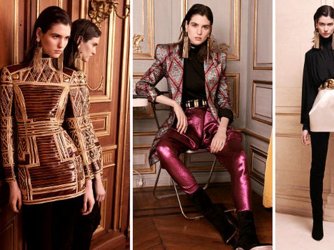 Бляскав сексапил от Balmain