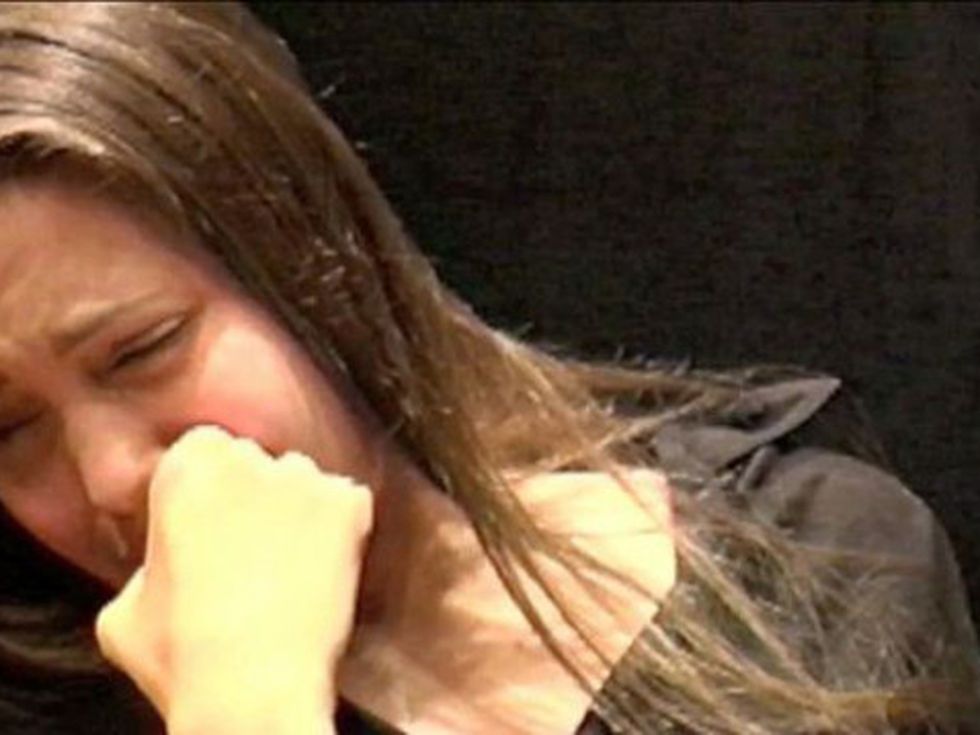 Младата Анджелина Джоли по време на актьорски клас (видео)