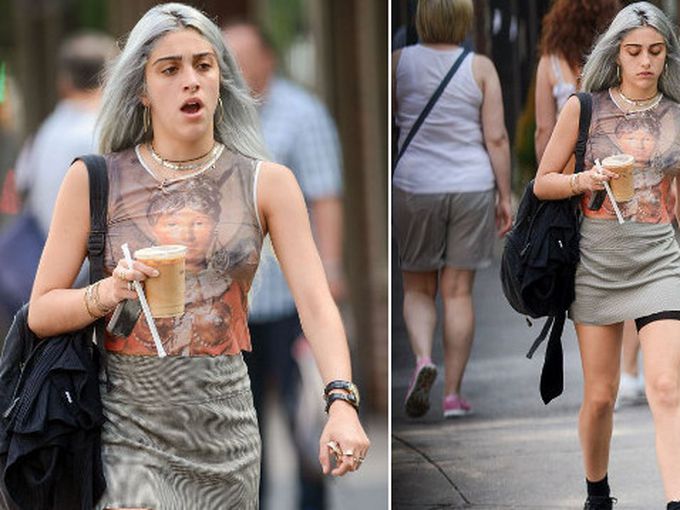 Лурдес експериментира с визията си