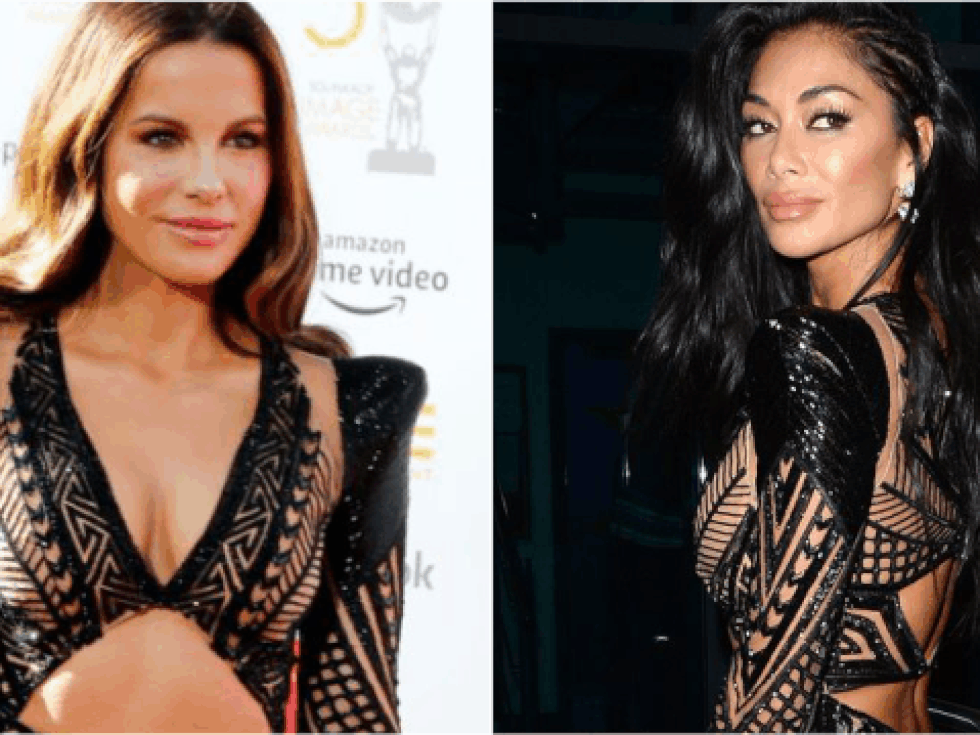 Моден сблъсък: Кейт Бекинсейл срещу Никол Шерцингер