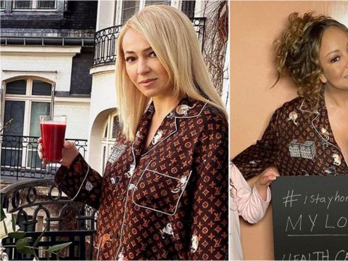 Моден сблъсък: Яна Рудковска срещу Марая Кери