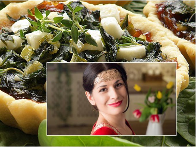 Да готвим с Ани Шакарян: Тарталети с козе сирене, спанак и сладко от лук