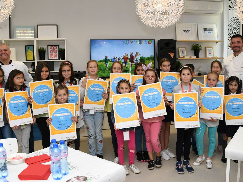 Малчугани помагат на най-добрите шеф-готвачи