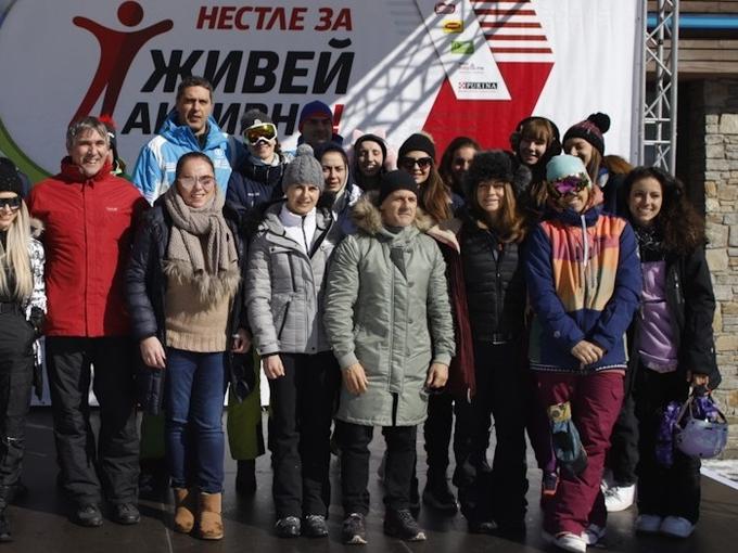 Първото зимно Нестле за Живей Активно! събра стотици хора на Боровец