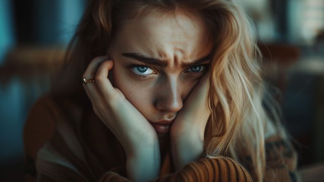 Тъжна жена, лоши мисли