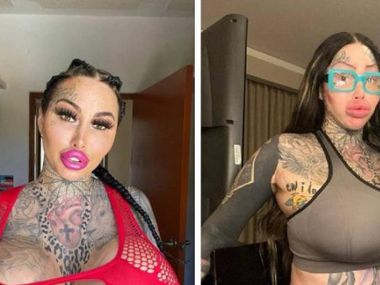 Инцидент: Едната гърда на жената-балон експлодира