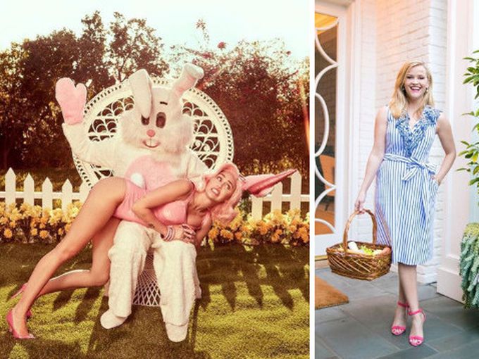 Как звездите отбелязаха Великден?