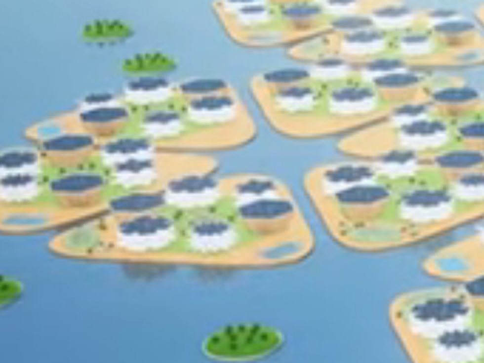 ООН представи проект на уникален плаващ град