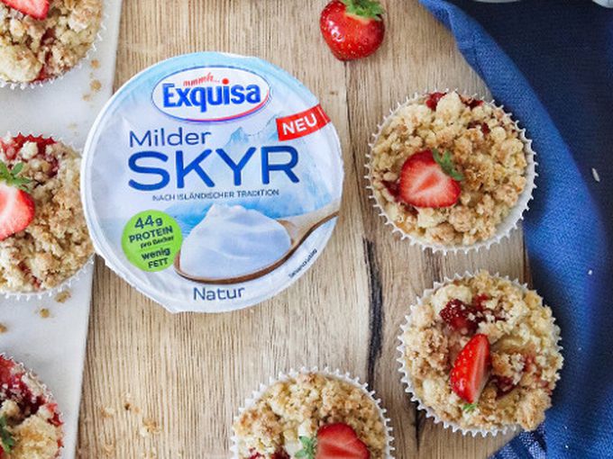 Ягодови мъфини с овесени ядки