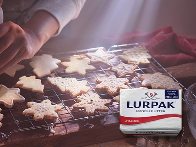 Коледни маслени сладки с масло Lurpak®