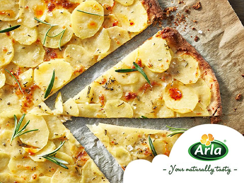 Картофена пица с моцарела Arla