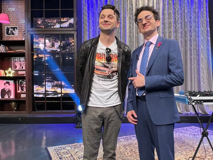 Ники Станоев провокира Александър Сано в „Събота вечер с БНТ“