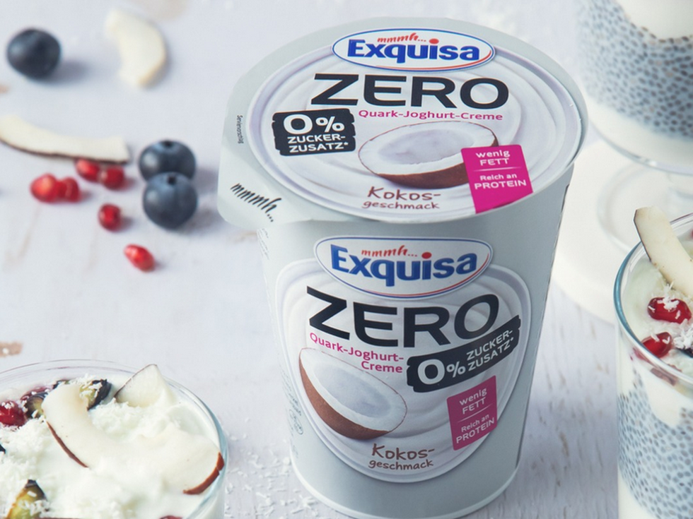 Чиа пудинг с Exquisa ZERO кокос