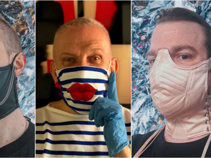 Да носим маска с оптимизъм и стил като Жан-Пол Готие