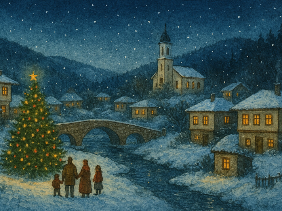 Коледа в България: Истински коледни села