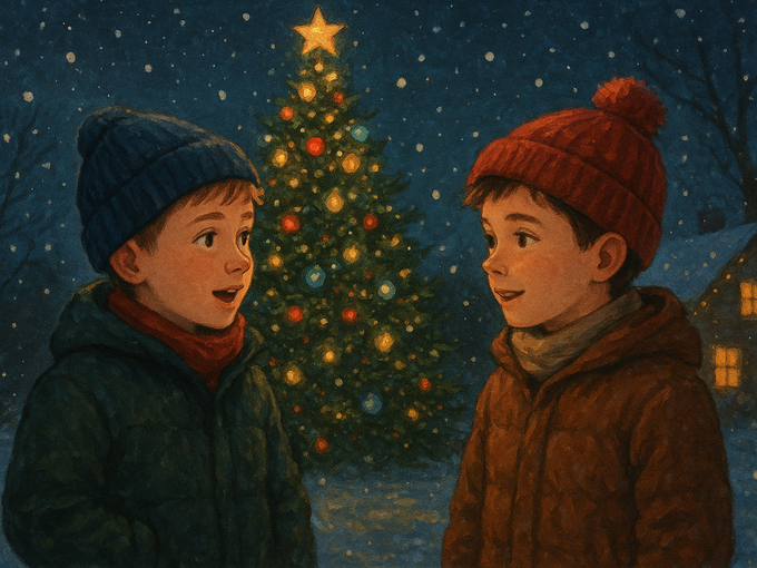 Коледно сърце: История за приятелството, добротата и магията, които ни правят истински хора