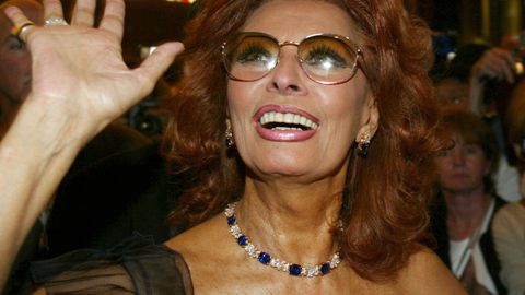 Срещата на две големи световни звезди неповторимата София Лорен