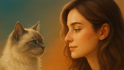 Във всяка жена дреме по една котка Всяка жена носи