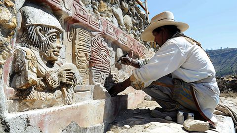 в Мексико разкриха 1400 годишна гробница в Централните долини на