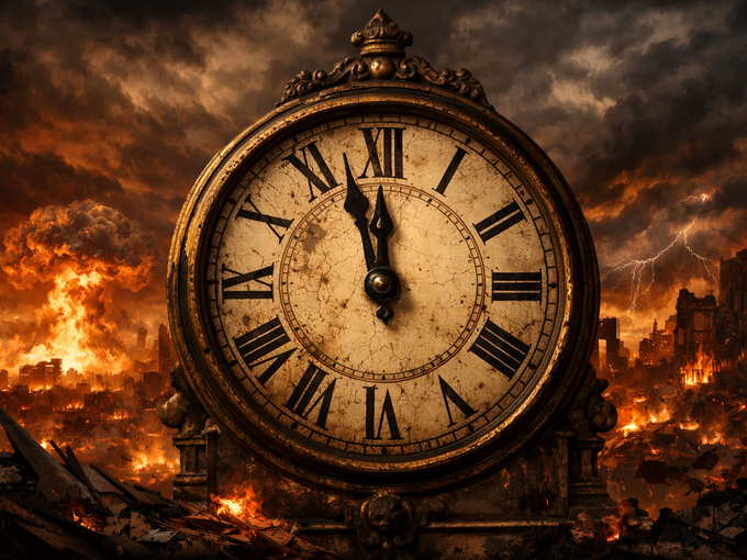 Часовникът на Страшния съд отброява последни секунди: Човечеството никога не е било толкова близо до самоунищожение