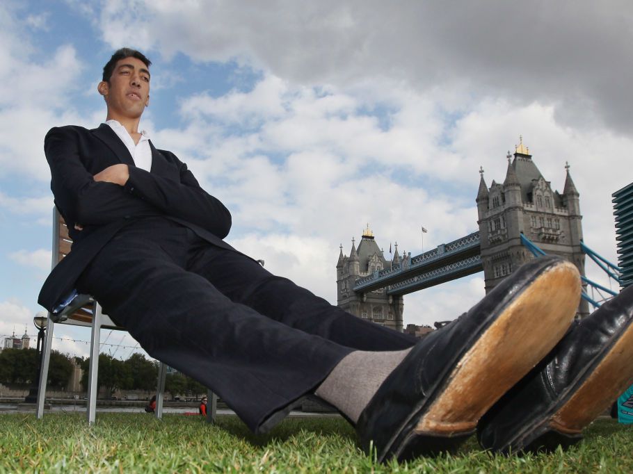 Най-високият мъж в света разкри защо съпругата му го е напуснала